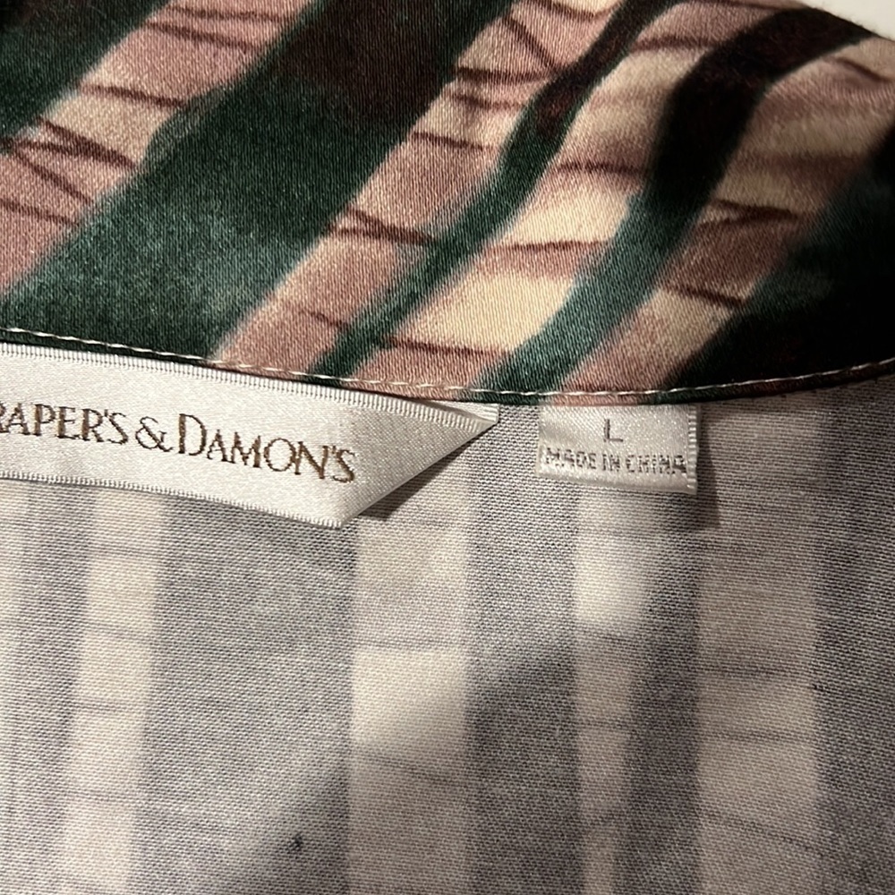 DRAPERS & DAMONS Multi Colored Jacket Size Large - Picture 11 of 13
